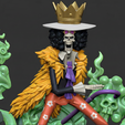 6767.png Brook diorama fanart - One piece - Split part