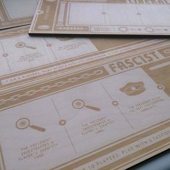 IMG_20170926_105158.jpg Free SVG file Laser cutting plan secret hitler print and play・3D print design to download