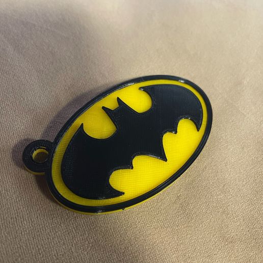 Free STL file Batman Keychain・3D printable design to download・Cults