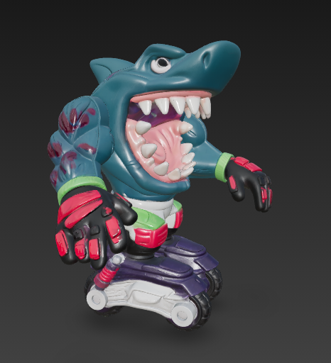 Street Sharks Moto Streex フィギュア $_12.JPG?set_id=880000500F