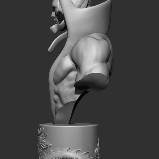 Screenshot_31.png Archivo STL Modelo de impresión 3D del busto de Iron Fist・Objeto imprimible en 3D para descargar, FabioCaetanoArt