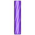 Moderator_Twist.STL Simple Airgun Moderator .177 - .22 (1/2"-20 UNF & 1/2"-28 UNEF & M10x1 & M9x0,75)