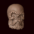 7.png Skull with beard and mustache