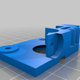 DriveBlockBaseRight_remixed.png Extruder for FolgerTech Prusa i3 (v-groove bearing and flat feeder)