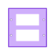 Thin Designer 2-gang.stl WALLY - Personalizador de placas de parede v1.7.0