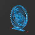104.png Scorpion Figure - Suspended 3D - No Support - Thread Art STL