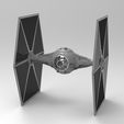 8.jpg Star Wars Tie Fighter with Interior 3D model