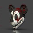 07.jpg Mickey Mouse Trap Mask - Damaged Version - Halloween Cosplay