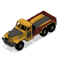 4899bc14-bd14-4ba9-8d54-1df655bb7624.png Yellow Zil Old School Dump Truck