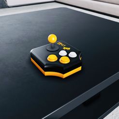 DC060F53-1704-4253-B80F-7AF9259A7D54.jpeg Fichier 3D Mini Joystick d'arcade・Design pour imprimante 3D à télécharger