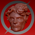 Normal.png STL file The Flash | Wally West | Head for Mcfarlane Figure・3D printer model to download
