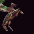 XZU.jpg HORSE HORSE PEGASUS HORSE DOWNLOAD Pegasus 3d model animated for blender-fbx-unity-maya-unreal-c4d-3ds max - 3D printing HORSE HORSE PEGASUS MILITARY MILITARY