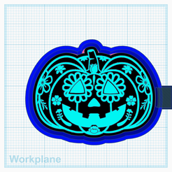 Sugar-skull-pumpkin.png Fichier STL Citrouille en forme de tête de mort・Plan imprimable en 3D à télécharger