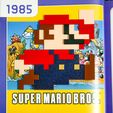 SAM_0721-1.jpg 8-Bit Jumping Super Mario Wall Art
