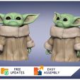01_update.jpg Baby Yoda "GROGU" The Child - The Mandalorian - 3D Print - 3D FanArt