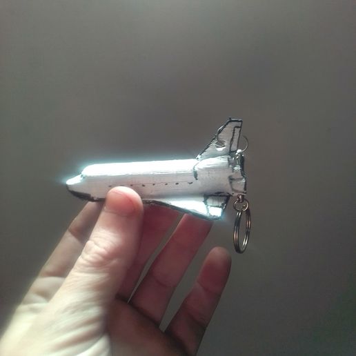 🗝️ keyring Space Shuttle !・ STL File for 3D printing・Cults