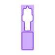 XD insert front_1strg.stl Expanded Modular pistol storage box