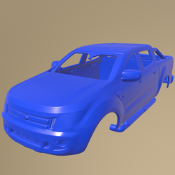 c27_013.png STL file Ford Ranger 2011 RINTABLE CAR BODY・3D print object to download