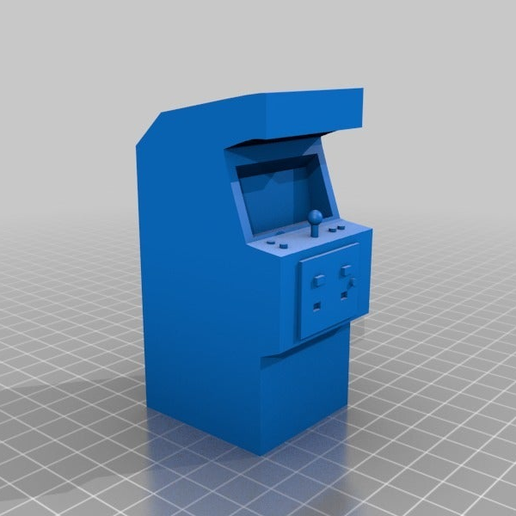 a0c74de1001be449ab7691969ec74513.png STL-Datei Arcade Video Game Machines Set kostenlos herunterladen • 3D-Druck-Modell, davewoodrum