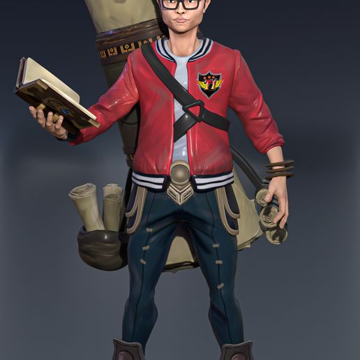 League of Legends FAKER Figure The CHAMPION 5.5* 11cm +