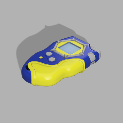 🐉 Digimon Frontier D-Tector digivice・ STL File for 3D