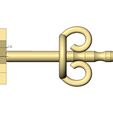 Y-varsity-Stud-earring-06.jpg Brinco de pino com letra Y