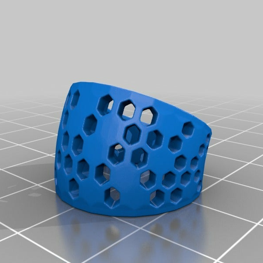 aleatoire.png STL-Datei Hexagon Ring kostenlos herunterladen • 3D-druckbare Vorlage, cirion