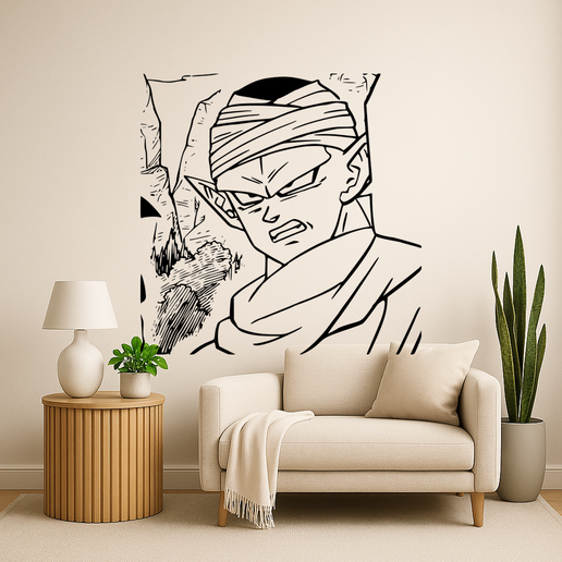 Dragon Ball Piccolo Jrs Face