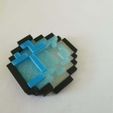 20200616_091311.jpg Бесплатный STL файл Minecraft Diamond・3D-печатная модель для скачивания