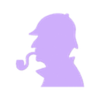 sherlock.stl Sherlock wall decal