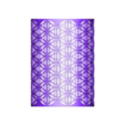 Flower of life 3.STL Flower of life 3. lampshade
