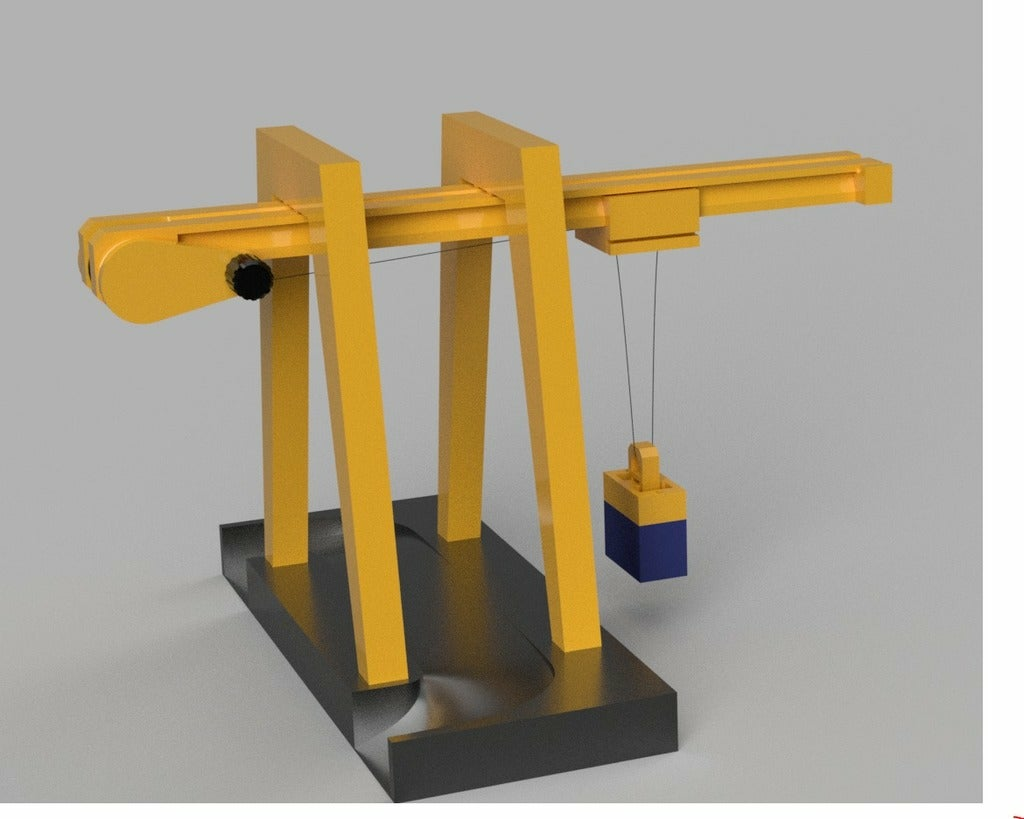 Capture.PNG Download free STL file Toy Crane for EMMA by vandragon_de • Model to 3D print, Depronized