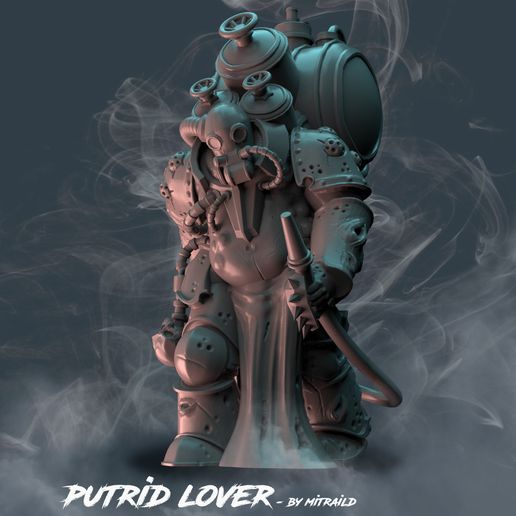 Putrid Lover - 3D model önizlemesi