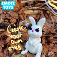 5.png STL-Datei Cute Easter Bunny!・3D-druckbares Modell zum herunterladen