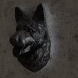 german-shepphard-black-1.png German shepherd dog head wall mount