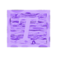 (T) 1 Piece.stl Rustic Picture Frame Alphabet