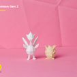 Togetic_Togepi_Pokemon_Low_poly_3D_print_41.jpg Second Generation Low-poly Pokemon Collection