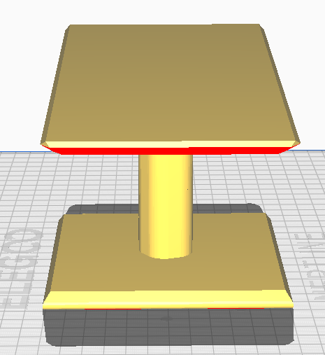 Studio Monitor Stand (Simple) 3D model