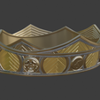 4.png 3D file Rhaenyra Targaryen/Viserys crown・3D printer design to download