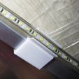 DSCF0720.jpg 12X7 mm LED strip bracket for 20X20mm square tube 90°  and 45°