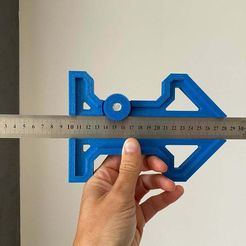 Design3.jpg STL-Datei Holzbearbeitungsmarker für 26mm Lineal・Vorlage für 3D-Druck zum herunterladen