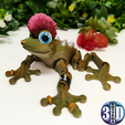 000.png Articulated Punk Frog, toy, flexy, funny, cute, flexi