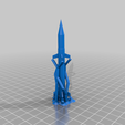 SG_F-302_missile-fixed-supported_4x.png Missile - easy to print - for F-302 from Stargate by taichl