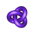knot_hires.stl 3D Knot (hi-res)