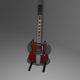 gibsonsgstandardrender3.png Gibson SG Standard low poly