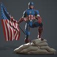 image_2021-03-24_11-41-58.png 3D file Captain America Statue・3D printer design to download