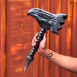 Hammer-of-Sol-replica-prop-Destiny-2-hammer4.jpg Hammer of Sol Sunbreaker Hammer Destiny 2 Prop Replica Cosplay Weapon Gun