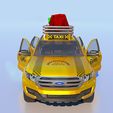 3.jpg 3D High-Poly 3D Taxi Model - Realistic and Detailed