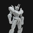 6.jpg Robot Statue Head length 150mm Figure 3D STL file for printing
