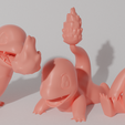 char model all 1.png CHARMANDER 3 PACK (PART OF THE CHAREVOPACK, READ DESCRIPTION)